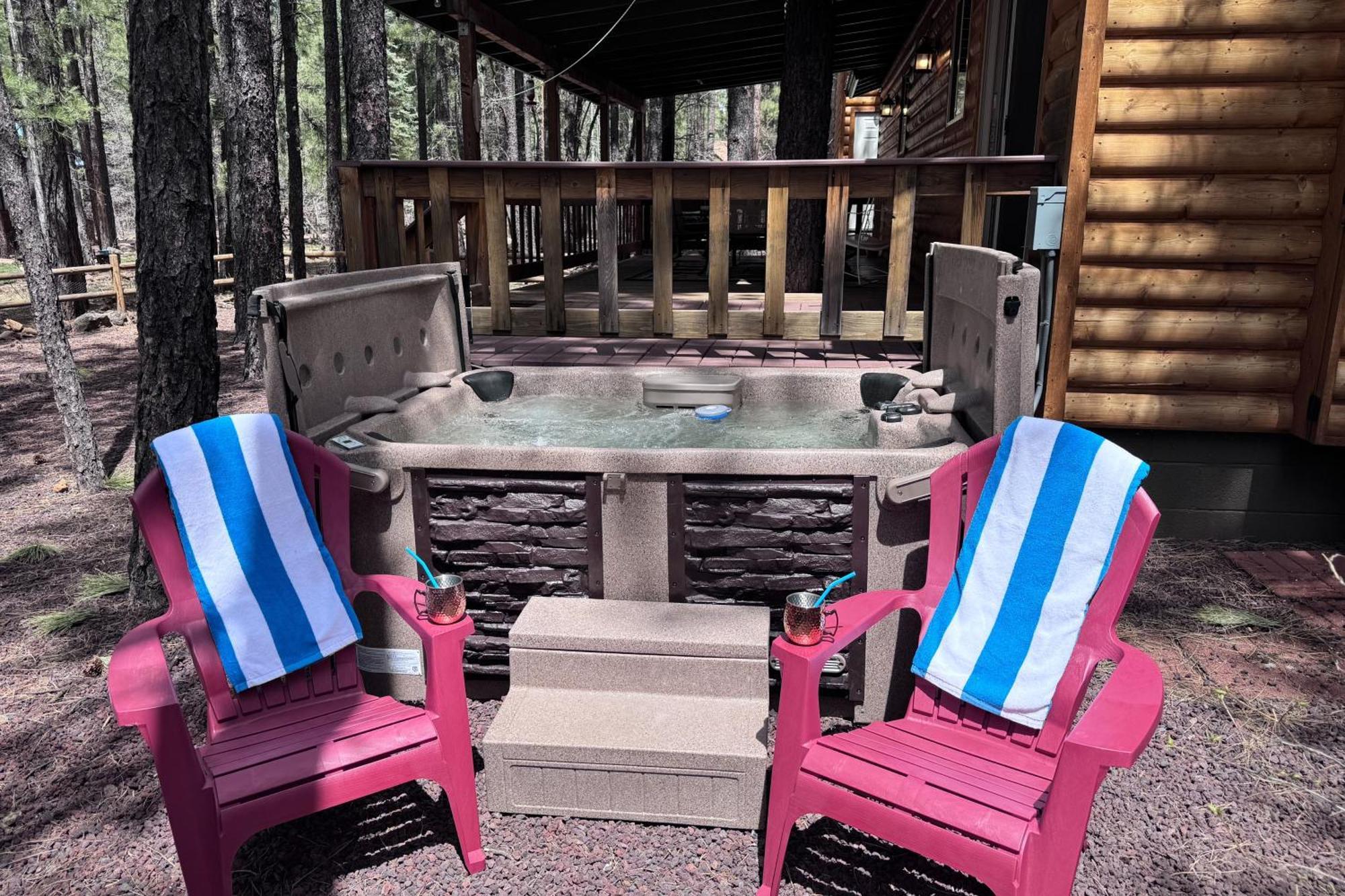 Dam Fun Cabin Pinetop-Lakeside Bagian luar foto