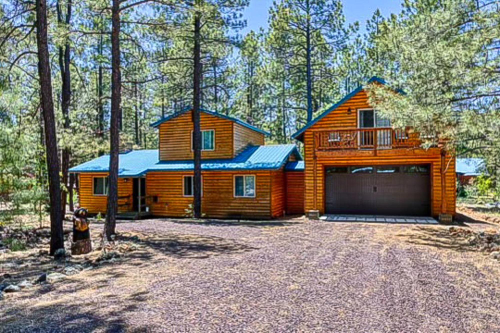 Dam Fun Cabin Pinetop-Lakeside Bagian luar foto